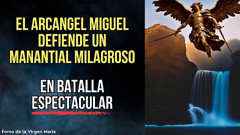 La Espectacular Batalla del Arcángel Miguel Defendiendo un Milagroso Manantial contra los Paganos