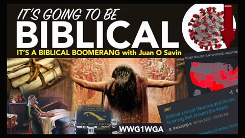Juan O' Savin: It’s Going to be Biblical - Boomerang from then to NOW