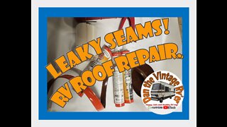 RV Roof Seam Repair