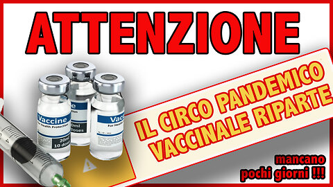 ATTENZIONE: -2 GIORNI e IL CIRCO RIPARTE