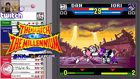 (NeoGeo Pocket Color) SNK vs. Capcom Match of the Millennium - 15 - Dan Hibiki - Lv Gamer