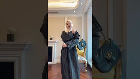 Striped Abaya Muslim Long Dress Women Belted Loose | ʟɪɴᴋ ɪɴ ᴛʜᴇ ᴅᴇꜱᴄʀɪᴘᴛɪᴏɴ 👇 ᴛᴏ ʙᴜʏ