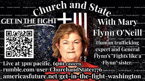 "Save Our Children" with Special Sex Trafficking Expert Mary Flynn O'neill, Sister of General Flynn!