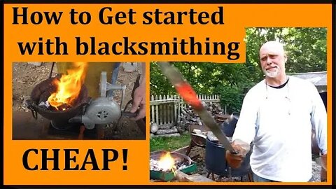 Get started with some blacksmithing - cheap!