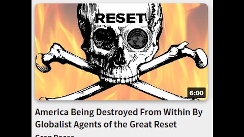 America Being Destroyed From Within By Globalist Agents of the Great Reset