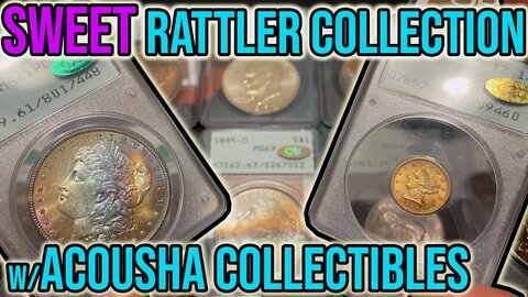 SWEET PCGS (& All CAC) Rattler Personal Collection Show & Tell With @Acousha Collectibles - So Cool!