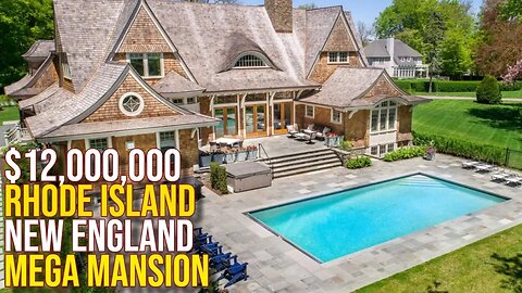 iNside $12,000,000 Rhode Island Mega Mansion