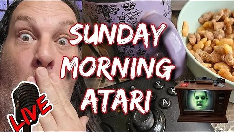 🔴I should be getting ready for work, Lets play Atari VCS/2600 games. | The Atari Creep