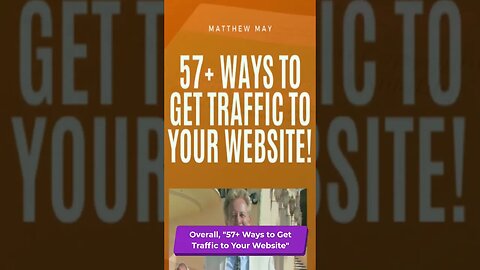Learn to get more traffic to my website Free ebook Join for free