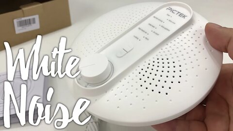 White Noise Machine with 24 Soothing Sounds for Sleeping Well by Pictek Review