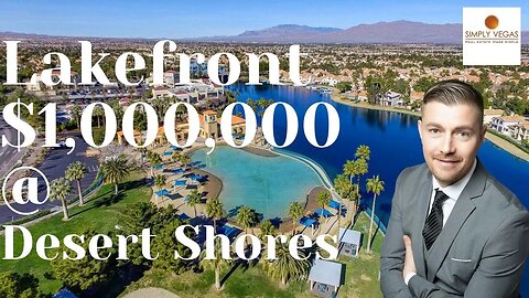 What one million dollars gets you in Desert Shores area of Las Vegas