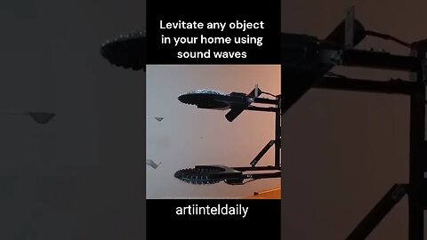 Levitate any object in your home using sound waves new technologies