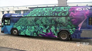 PSTA unveils new bus for Black History Month promoting diversity, inclusion