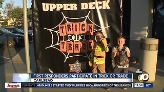 First responders take part in 'Trick or Trade'