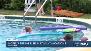 Hotels see a rise in family vacations across Lee County