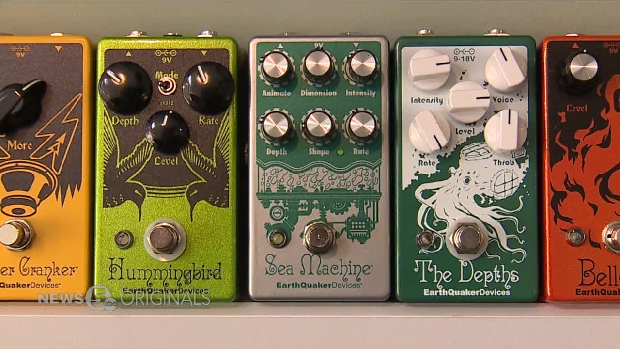 Buckeye Built: Akron's EarthQuaker Devices makes waves in global music industry