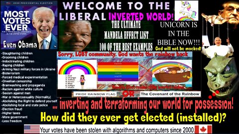 100 Mandela Effects (Cabal rewriting our history, DNA and terraforming our world for possession)