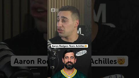 Aaron Rodgers Tears Achilles in First 5 mins of being a New York Jet 🤯 #nfl #newyork