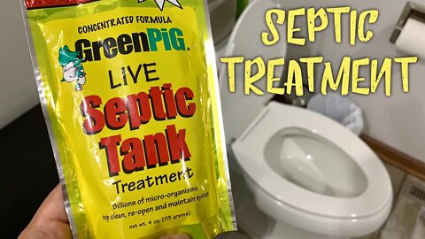 Conveniently Treat Your Septic Tank with GreenPig Treatment Packets