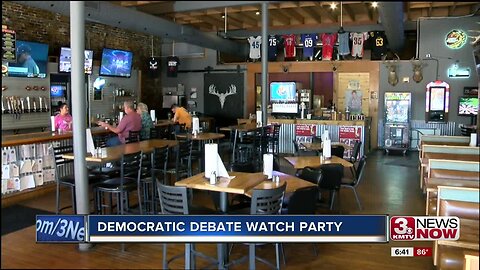 Nebraska watch party for first Democratic Debate