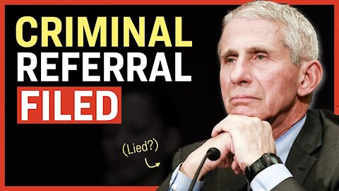 New Docs Reveal Fauci Lied to Congress: Senators - Official Complaint Filed with DOJ | Facts Matter