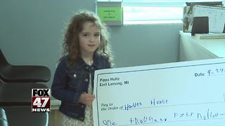 Kindergartner raises $1,000 to help homeless families