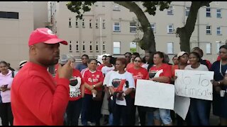 SOUTH AFRICA - Durban - Entabeni Hospital staff strike (Videos) (sLr)