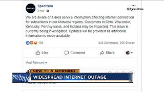 Internet outages reported for Spectrum, AT&T customers in southeast Wisconsin