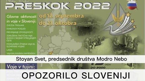 Vinogradniki in kmetovalci! NATO vaje pod geslom: "Preskok 22" lahko uniči domače pridelke. S. Svet