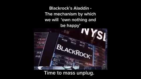 What is BLACKROCK 'S Aladdin ??