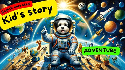Astro’s space journey - Story for kids in English