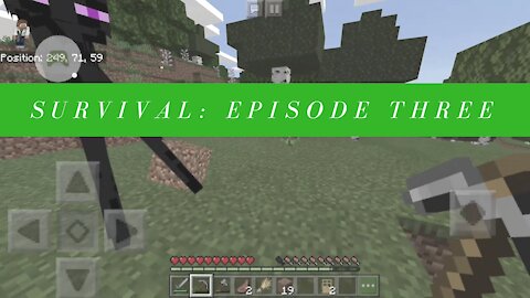 Three-Part House Framing! | Minecraft Survival - Episode 3