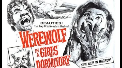 Werewolf In A Girls Dormitory (1961) Italian Horror Full Movie