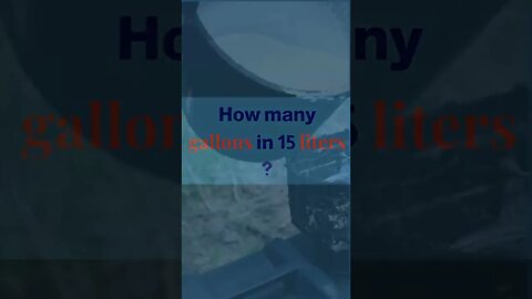 how to convert units of measure (how to convert units of measure liters to gallons) #shorts #travel