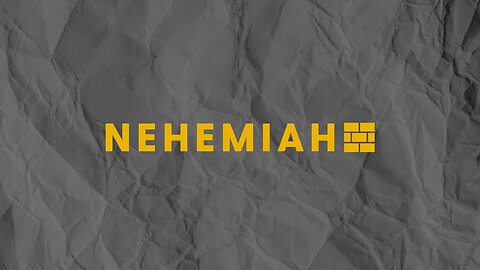 Nehemiah 1:5-11 Yielded to God