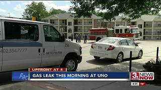 Gas leak at UNO