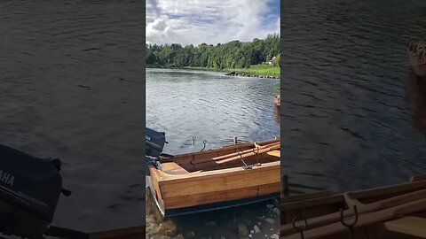 Boat on River Tay, Scottish Highlands #scotland #shorts