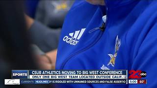 CSUB Athletics to Make Move to Big West Conference