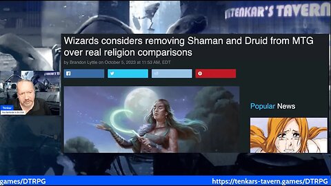WotC Considers Removing Shaman & Druid from MTG over Real Religion Comparisons - Is D&D Next?