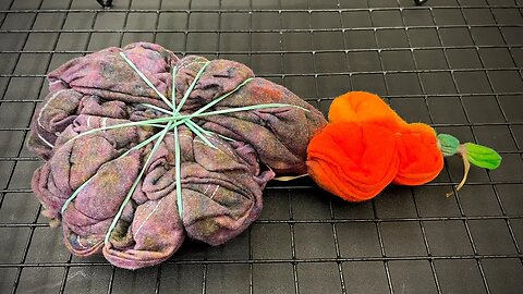 How to Tie Dye - Pumpkin Spice Mandala Tie Dye T-Shirt Tutorial