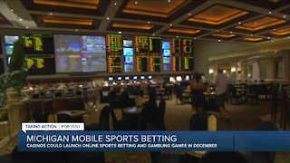 Michigan could launch of online sports betting, other games in December