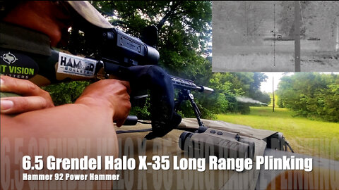 6.5 Grendel Halo X-35 Long Range Plinking 92 Power Hammer