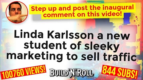 Linda Karlsson a new student of sleeky marketing to sell traffic