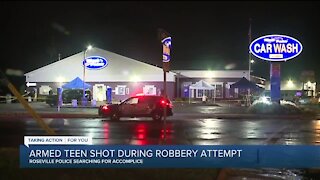 16-year-old armed robbery suspect fatally shot by man he allegedly targeted at Roseville car wash