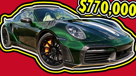 $770,000 Full Green Carbon Fiber 911 Turbos