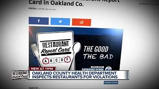 Inspector report cards detail problems at three Oakland County restaurants