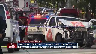 Recent terrorists have ties to Florida