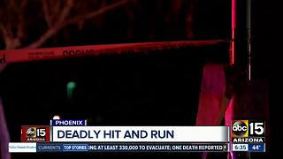 Man killed in hit-and-run crash in Phoenix