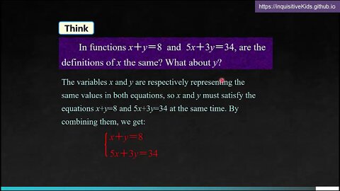 8th Grade Math Lessons | Unit 5 | Intro - Systems of Equations | Lesson 3.3 | Three Inquisitive Kids