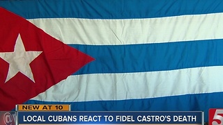 Local Cubans React To Fidel Castro's Death